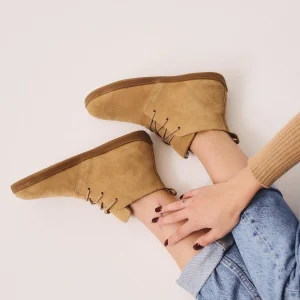 Women Barefoot Boots Suede Ankle Boots With Wide